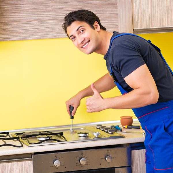 what are your typical service costs for stove repair in Camargo